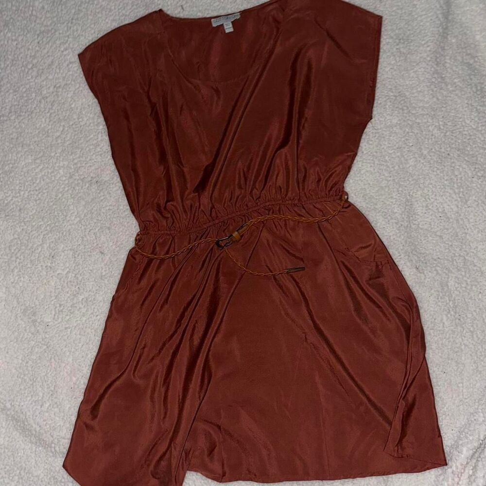 Cotton-on Women's Brown and Orange Shirt
